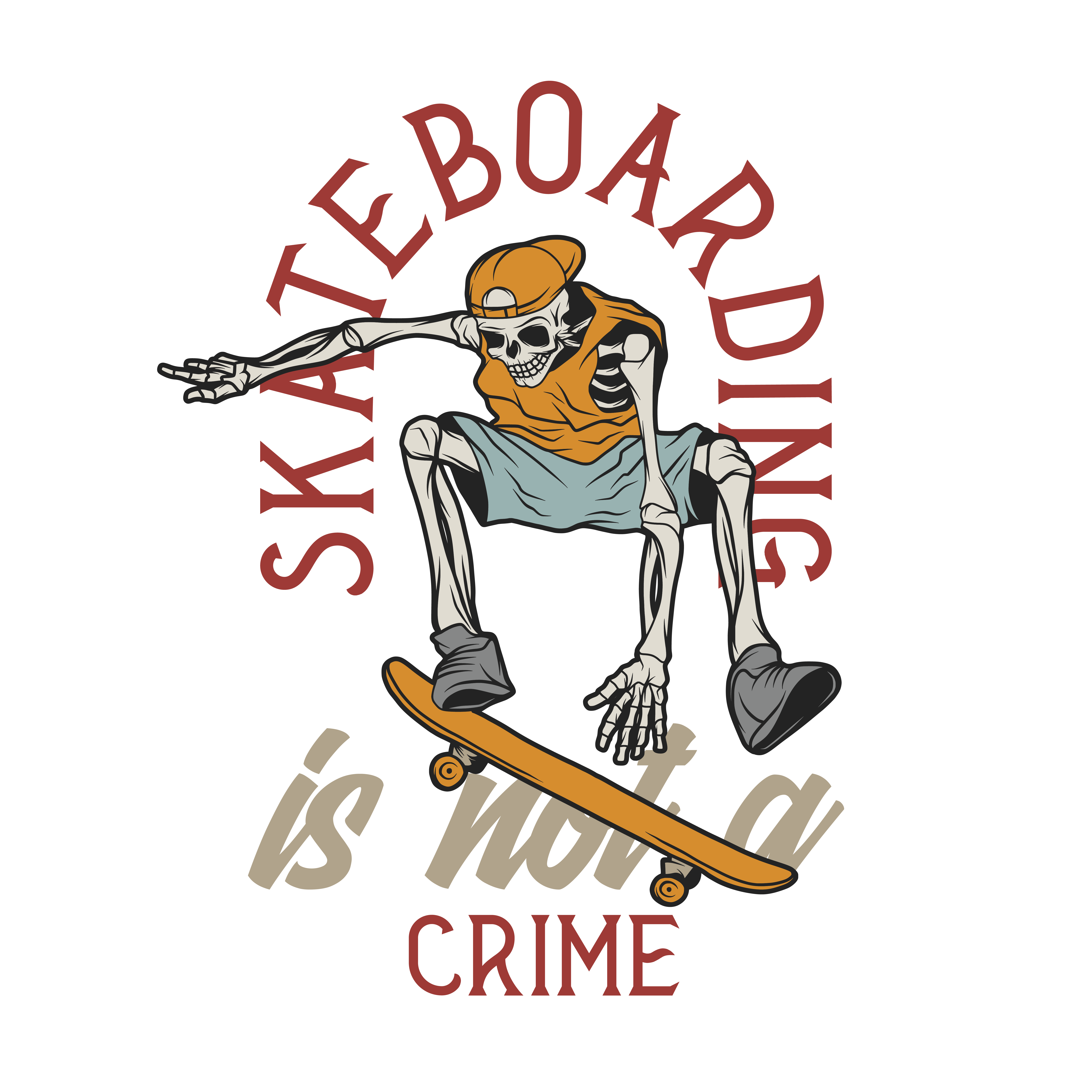 Skateboarding Is Not A Crime